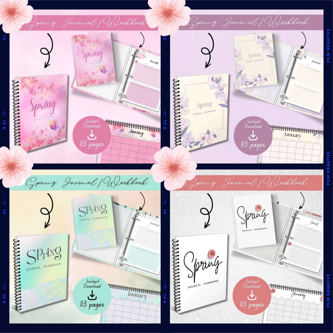 Ultimate Spring PLR Printables Bundle Plus Templates