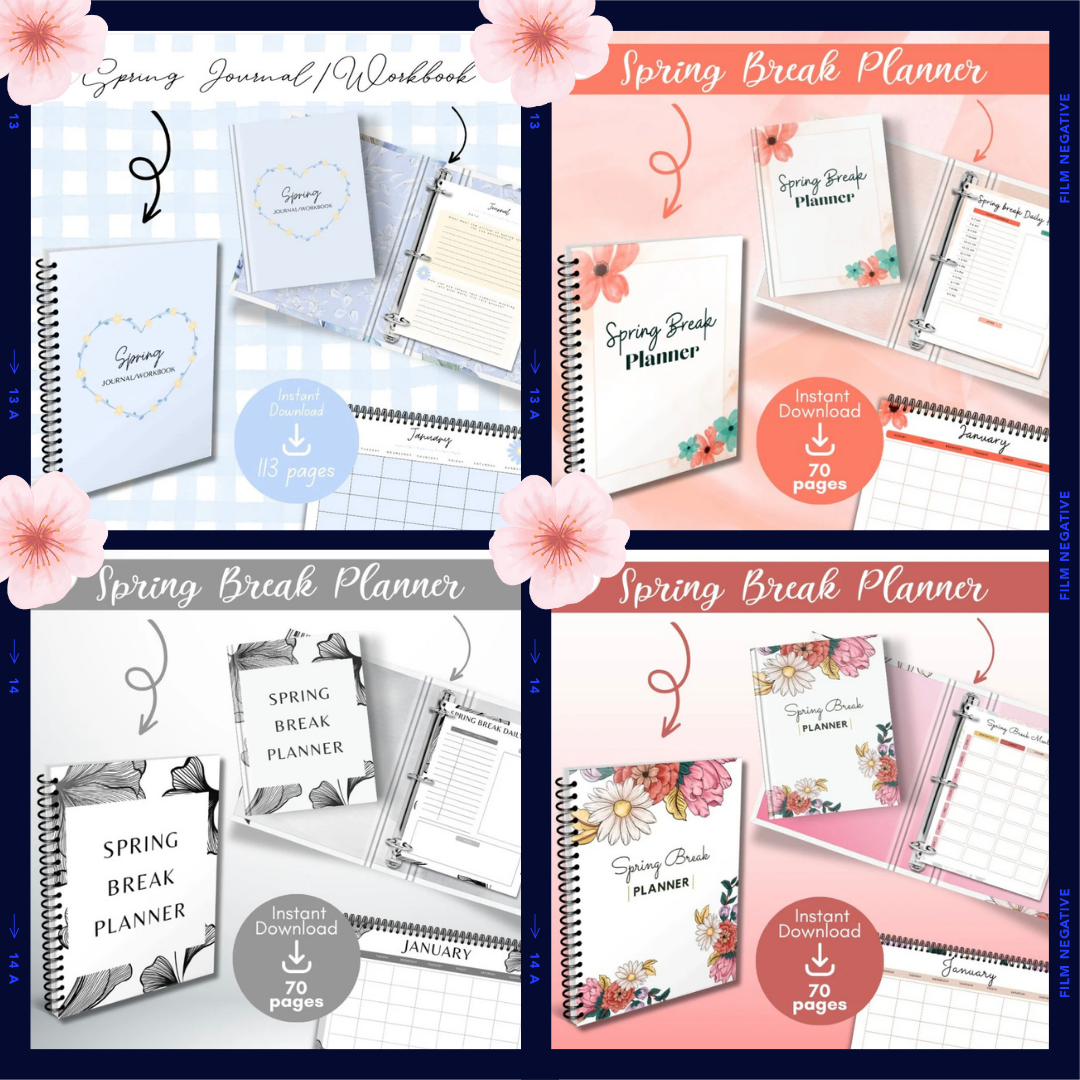 Ultimate Spring PLR Printables Bundle Plus Templates