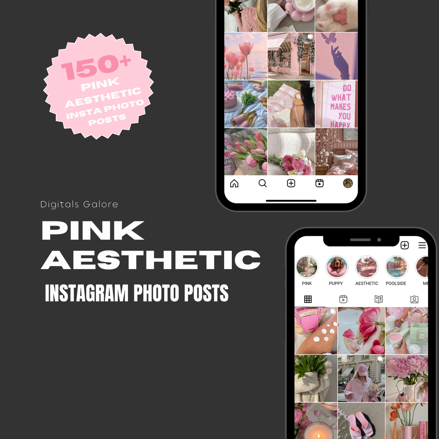 550+ PINK AESTHETIC INSTAGRAM POSTS & POST