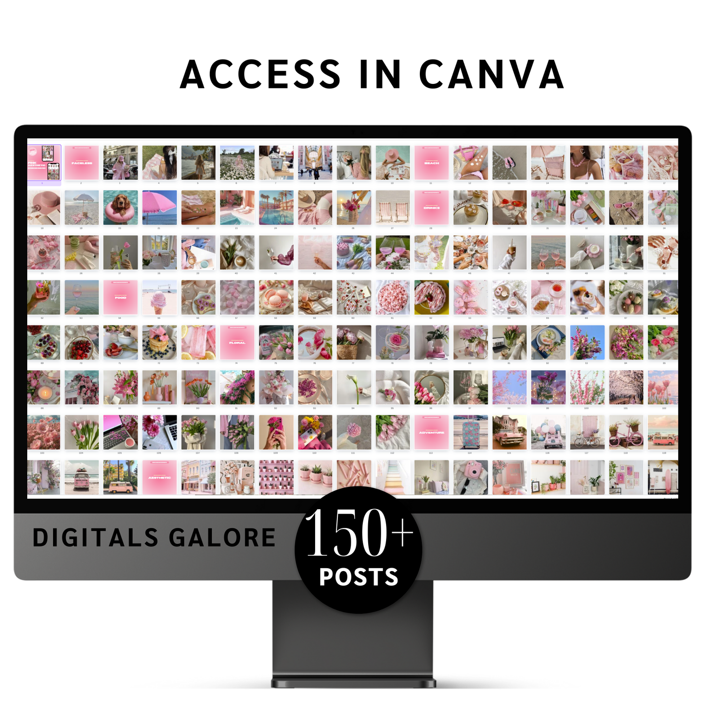 550+ PINK AESTHETIC INSTAGRAM POSTS & POST