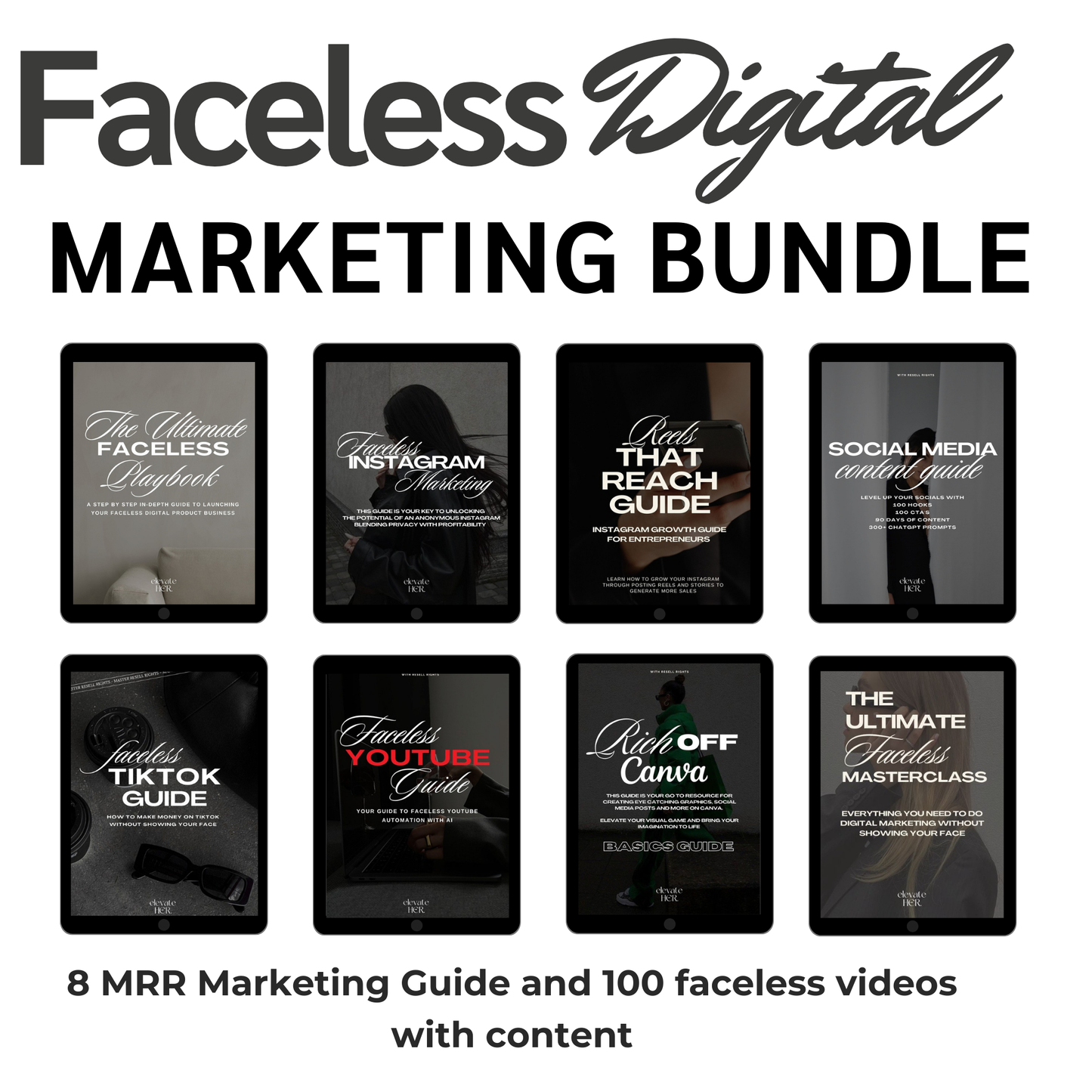 FACELESS DIGITAL MARKETING BUNDLE