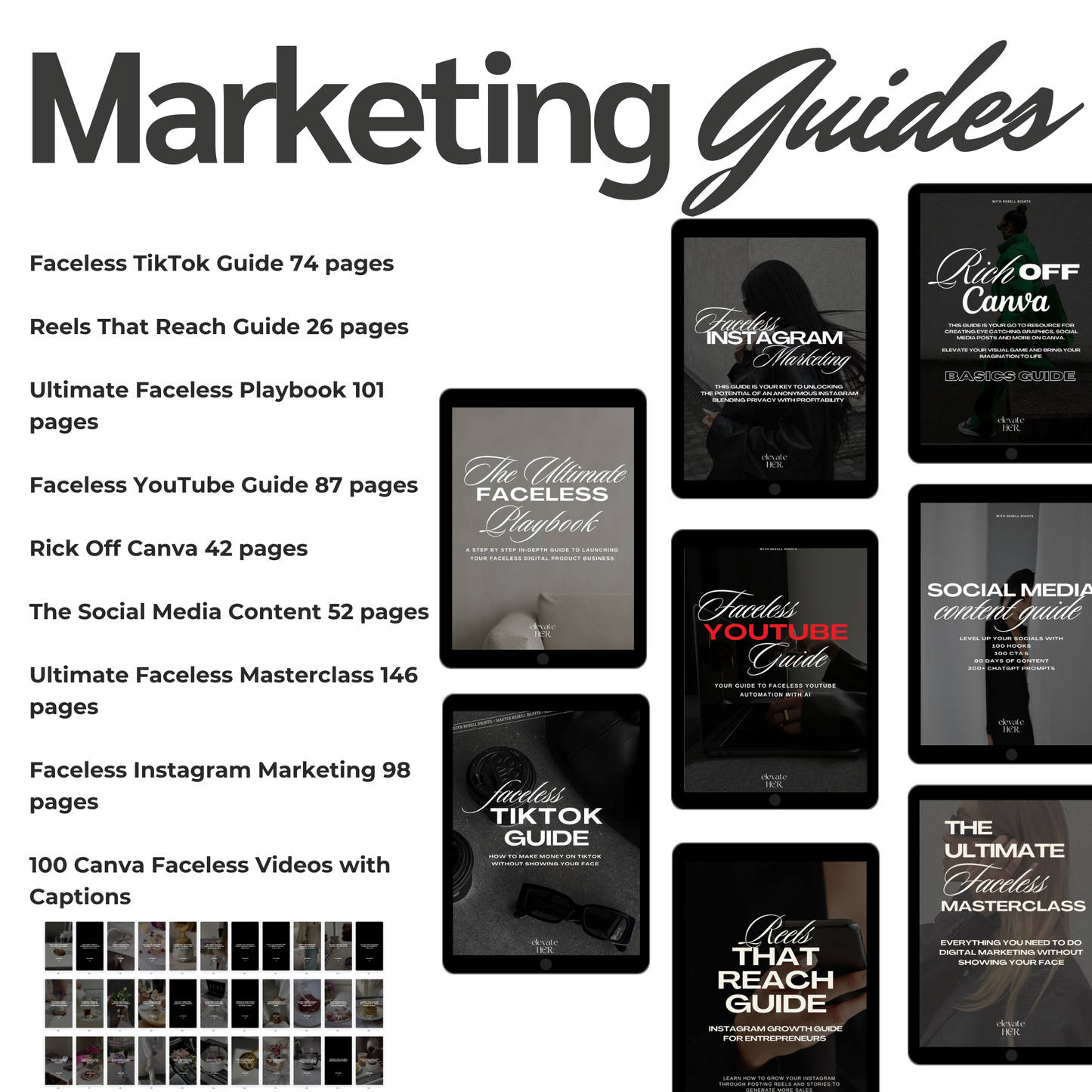 FACELESS DIGITAL MARKETING BUNDLE