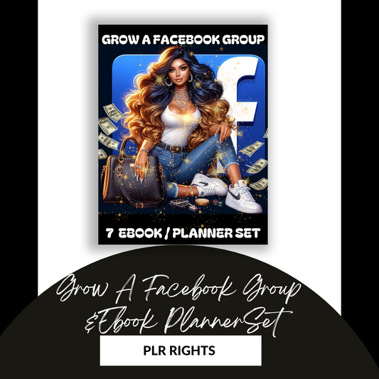 GROW A FACEBOOK GROUP 7 EBOOK PLANNER SET