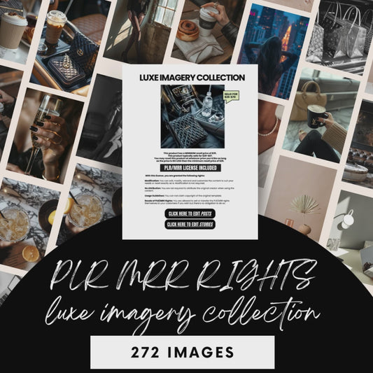 LUX IMAGERY COLLECTION OVER 270 WITH PLR/MRR LICENSE